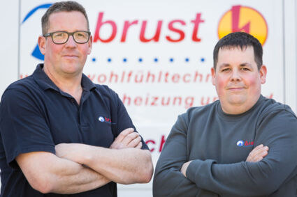 Lucas und Markus Brust